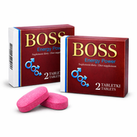 Skuteczne i silne tabletki na potencję Boss Energy Power 2 op. zestaw