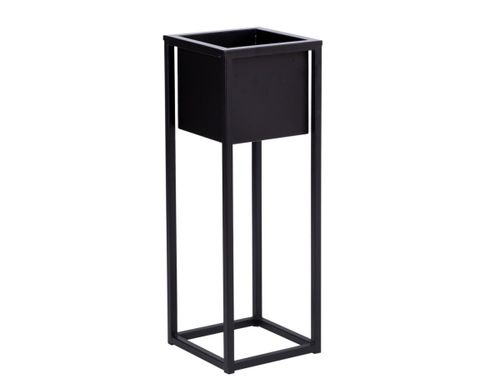 Kwietnik Concove loft 40 cm czarny na Arena.pl