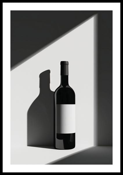 Plakat 40x60cm Butla Wina zdjęcie 3