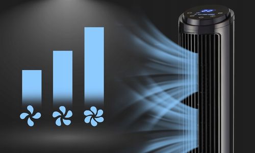 WENTYLATOR KOLUMNOWY CICHY 29db WIATRAK STOJĄCY JONIZACJA +10m zasięg na Arena.pl