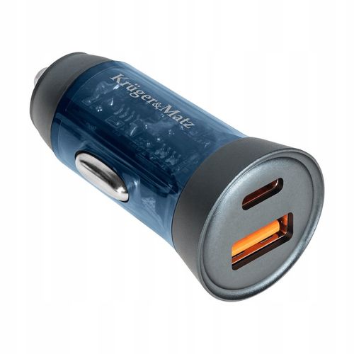 Szybka ładowarka samochodowa 30W USB C do zapalniczki 12-24V QC PD mocna na Arena.pl