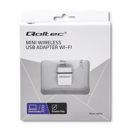 Qoltec Bezprzewodowy Mini Adapter USB Wi-Fi | Standard N na Arena.pl