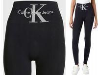 CK CALVIN KLEIN LEGINSY DAMSKIE MICROFIBE BLACK XL