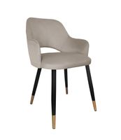 Krzesło Milano noga czarna/złota MG09