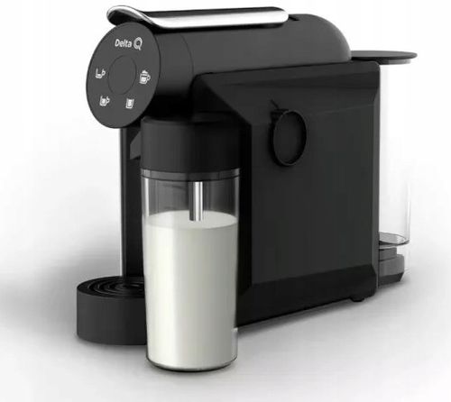 Ekspres kapsułkowy Delta Q MILKQOOL mini 20 bar czarny na Arena.pl