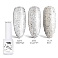 Lakier hybrydowy LED/UV Gel Polish AlleLac x Rosie Beauty Szron 6g