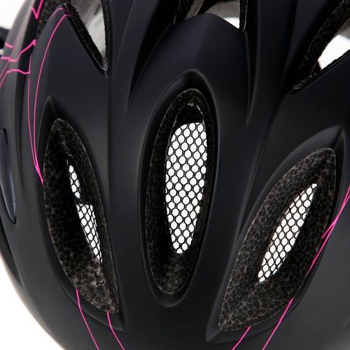 Kask Rowerowy Na Rower Regulowany Wentylowany Z Daszkiem In-mold 58-61 cm na Arena.pl