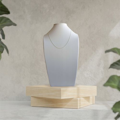 SREBRNY ŁAŃCUSZEK ŁAŃCUCH 925 SPLOT PANCERKA 1,3mm / 55 cm - SREBRO M.JOPEK na Arena.pl