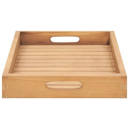 Taca, 60x35 cm, lite drewno tekowe na Arena.pl
