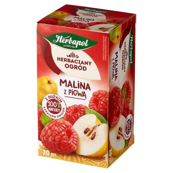 HERBAPOL Herbata Malina Pigwa 20tb zdjęcie 1