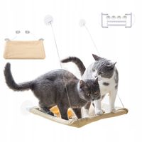 HAMAK ŁÓŻKO OKNO WISZĄCE DLA KOTA LEGOWISKO 55x35!