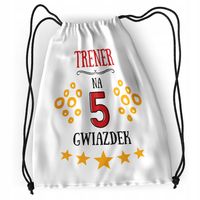 Plecak Dla Trenera Sportowy Szkolny Worek Torba Z Nadrukiem Ze Zdjęciem