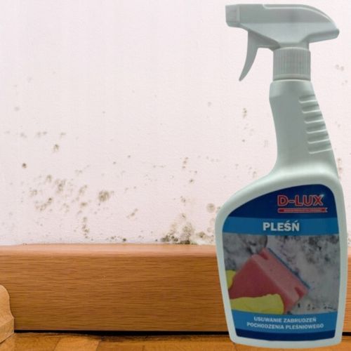 Płyn Środek do Usuwania Pleśni Grzyba D-LUX na Pleśń Czarne Osady 500ml na Arena.pl