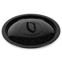 Pokrywka Emaliowana do Kociołka Garnka Duża Pokrywa Metalowa Kuchenna 36 cm