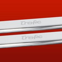 Listwa progowa RENAULT TRAFIC MK2 Stal nierdzewna 304 połysk 2szt