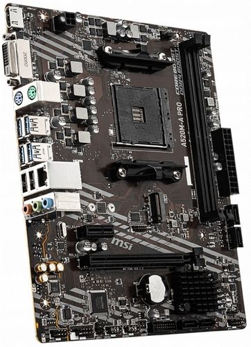 Płyta główna MSI A520M-A PRO Micro ATX AMD AM4 DDR4 M.2 NVMe USB 3.2 na Arena.pl