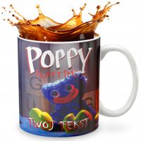 KUBEK 330ml GRAFIKA PREZENT ŚWIĘTA WZÓR - HUGGY WUGGY + IMIĘ