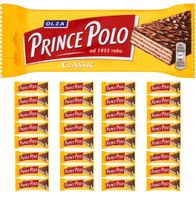 Prince Polo Classic z kremem kakaowym oblany czekoladą 35 g x 32 sztuk