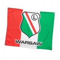 Legia Warszawa flaga dekoracyjna WARSAW SUPPORTERS