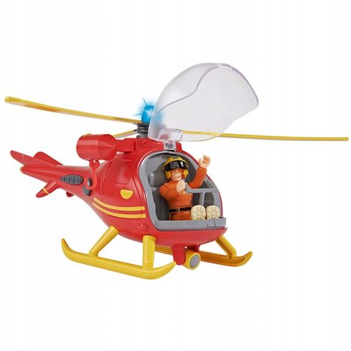 SIMBA HELIKOPTER RATUNKOWY STRAŻAK SAM + FIGURKA na Arena.pl