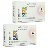 LAB ONE 2X KIDSBIOTIC 30 sasz PROBIOTYK DLA DZIECI