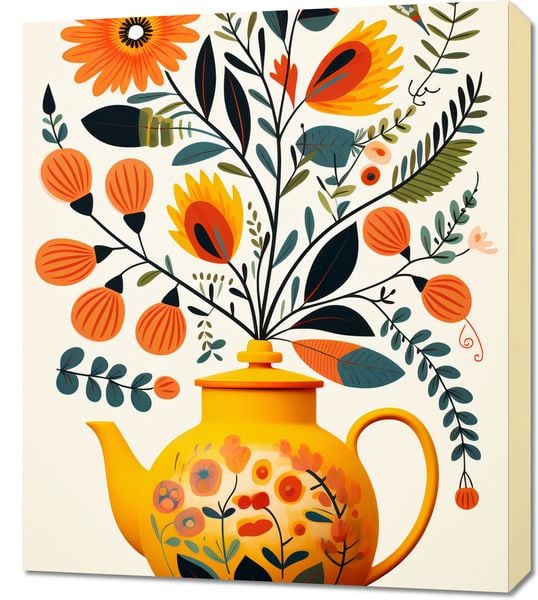 Obraz 60x70cm Bujna Herbata zdjęcie 1