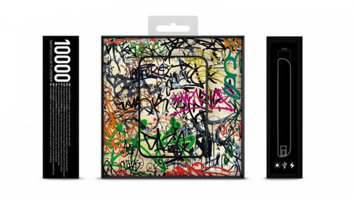 SMARTOOOLS Powerbank MC5 Graffiti, 5000mAh, 2.1A/ 5V na Arena.pl