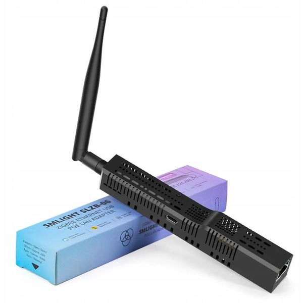 Adapter SLZB-06 Zigbee CC2652P Ethernet PoE USB LAN WIFI do Home Assistant zdjęcie 1