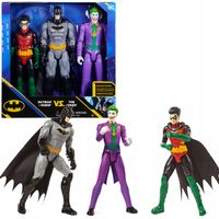 BATMAN ZESTAW 3W1 DC COMICS DUŻE FIGURKI 30CM BATMAN ROBIN JOKER