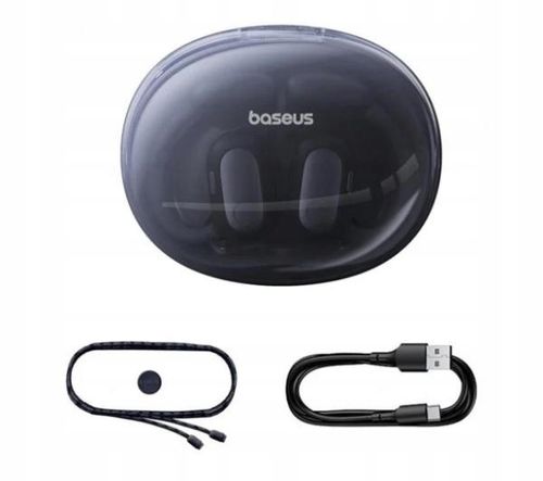 Słuchawki bezprzewodowe Baseus Eli Sport 1 Zauszne Bluetooth 5.3 Czarne na Arena.pl