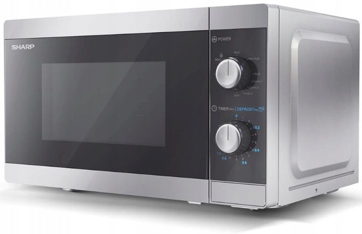 Kuchenka mikrofalowa wolnostojąca Sharp 800W grill 1000W 20L zdjęcie 8