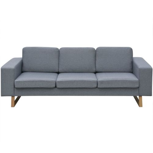 VidaXL Sofa 3-os. jasnoszara na Arena.pl