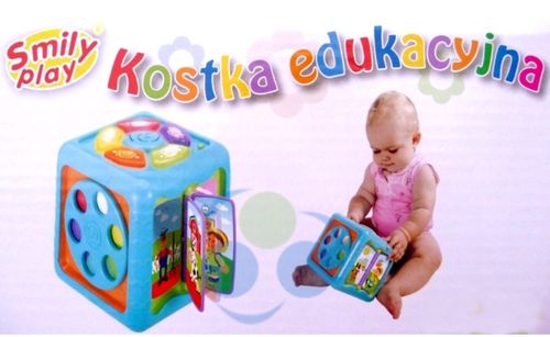 KOSTKA EDUKACYJNA SMILY na Arena.pl