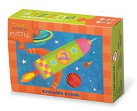 Crocodile Creek : Dwustronne puzzle, motyw rakieta