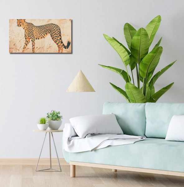Obraz 60x30cm Gepard w Ruchu zdjęcie 2