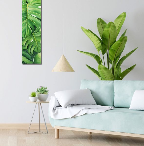 Obraz 20x90cm Tajemnice Liści zdjęcie 2