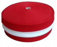 Taśma Ostrzegawcza Parciana Bialo-Czerwona 100mb