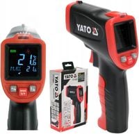 YATO PIROMETR TERMOMETR LASEROWY BEZDOTYKOWY -50 +650 LASER BEZKONTAKTOWY