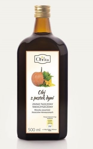 Olvita olej z pestek dyni prostata 500 ml na Arena.pl