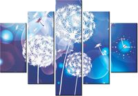 105CM 150CM ZEGAR 5 ELEM DMUCHAWCE ABSTRAKCYJNYM TLE DRUK OBRAZ