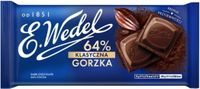 WEDEL CZEKOLADA 90g GORZKA KLASYCZNA 64%