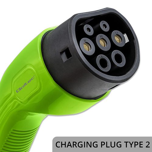 Qoltec Ładowarka EV 2w1 3.5kW Typ 2 LCD Przenośna 4m na Arena.pl