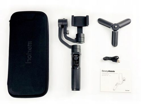 GIMBAL Stabilizator Hohem Mobile+ 3-osiowy do Telefonu Smartfona na Telefon na Arena.pl