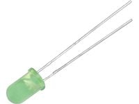 DIODA LED  5mm (ZIELONA matowa)