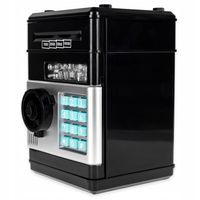 Sejf Skarbonka Bankomat na Monety Banknoty Dla Dzieci + PIN