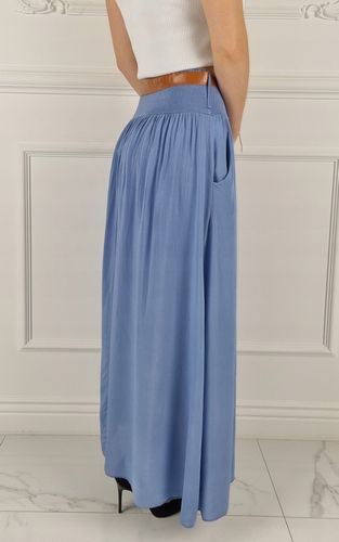 ZWIEWNA DŁUGA SPÓDNICA MAXI DO KOSTEK BOHO DAMSKA na Arena.pl