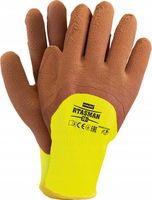 Rękawice robocze / Ocieplane / żółto-brązowe / Rozmiar: 10 - XL / RTASMAN