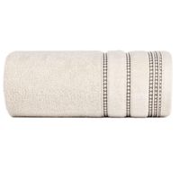 Ręcznik bawełniany AMANDA 70x140 Eurofirany beżowy