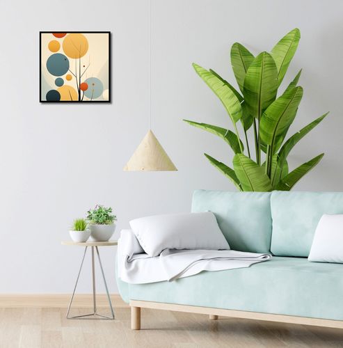 Plakat 40x40cm Harmonia Jesiennych Kolorów na Arena.pl