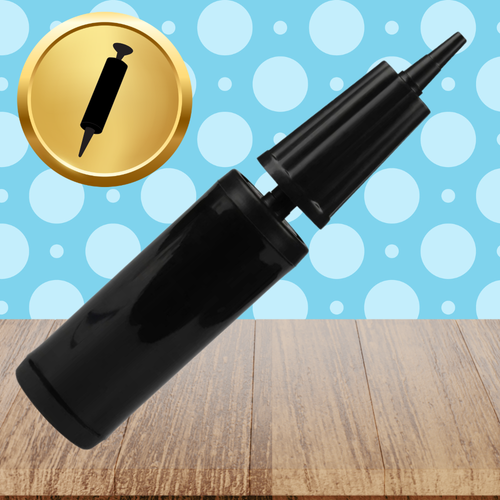 czarna pompka ręczna idealna do nadmuchiwania skoczków balonów mała na Arena.pl